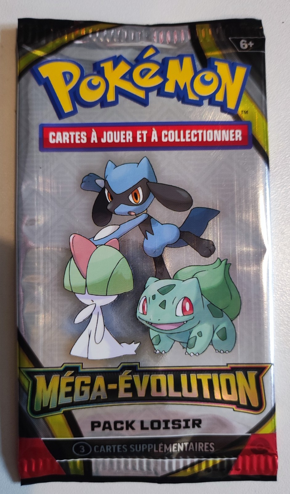LOT DIX 10 BOOSTER DE CARTE POKEMON PACK LOISIR ECHANTILLON MÉGA-ÉVOLUTION foto 2