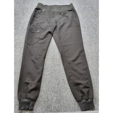FIGS Zamora Jogger Scrub Pants Black Technical Collection W18SW2005 Womens Small