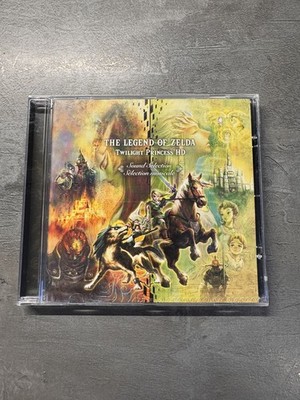 Zelda Twilight Princess HD Wii U Sound Selection CD Limited Edition