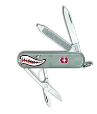 Victorinox Swiss Army GREY WARTHOG MOUTH CLASSIC SD Knife Knives Multi Tool