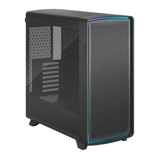 Fractal Design Light/Black Summit Ambience Blackout Tg Tint Midi Tower - Image 3