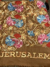 Gift From Jerusalem 100 Cashmere Scarf Floral Beautiful Soft Shaw Shawl Wrap