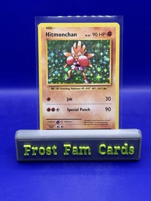 Hitmonchan 62/108 LP/NM Holo Rare XY Evolutions Pokemon Card boxer boxing punch