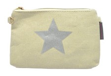 Pochette beige  toile