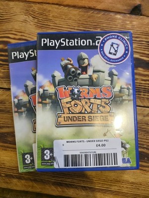 PS2 - Playstation 2 - Worms Forts Under Siege