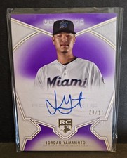 2020 Topps Definitive Collection #DRA-JOY Jordan Yamamoto AUTO SN 9/10