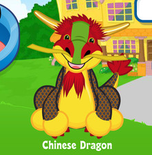 Webkinz Classic CHINESE DRAGON Virtual Adoption CODE ONLY Webkinz Pet Dragon