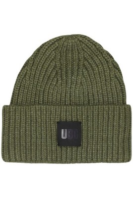 UGG Hut/Mütze Damen Kopfbedeckung Mütze Gr. ONESIZE Wolle Grün #vszlf6y