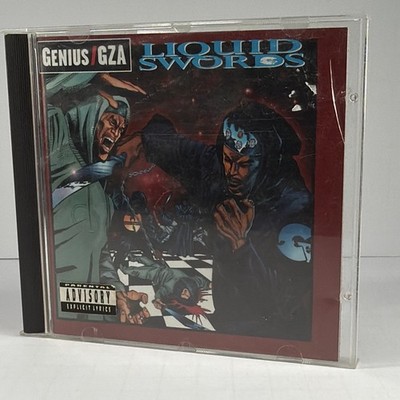 Gza/Genius Liquid Swords CD 1995 FONTANA Geffen Rap/Hip-Hop Album Explicit