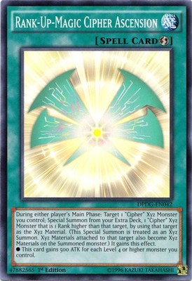 Rank-Up-Magic Cipher Ascension - DPDG-EN042 - Common - 1st Edition Near Mint Due