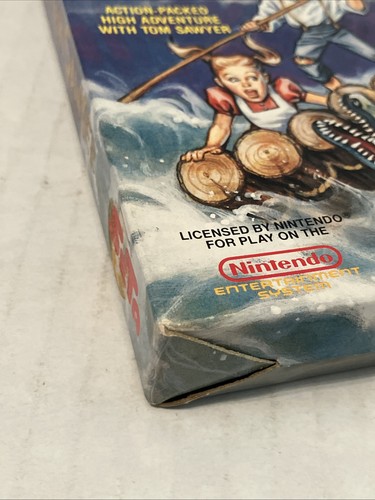 The Adventures of Tom Sawyer (Nintendo Entertainment System NES, 1989) BOX ONLY - Picture 5 of 24