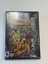 Scooby-Doo! Mystery Mayhem PS2 PlayStation 2 Tested Working Case & Game