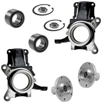 2 Achsschenkel Vorne FüR Peugeot Boxer 244 Und Radlager Radnabe Bis Q15