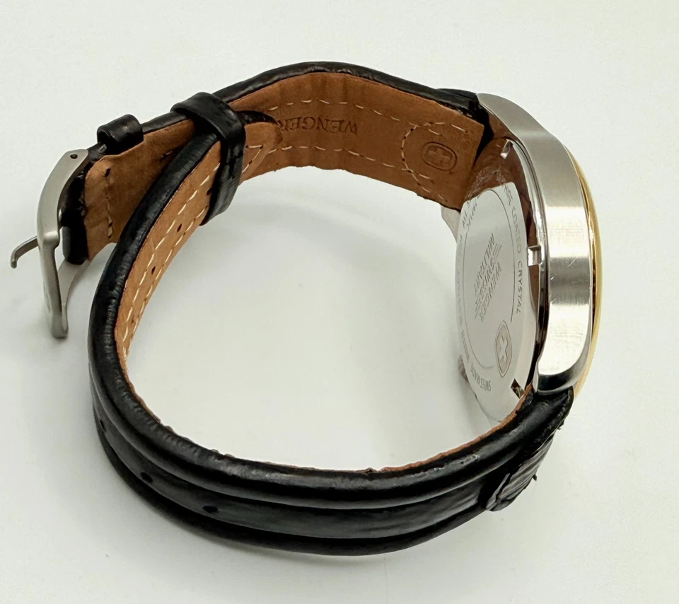 RELOJ WENGER MILITAR SUIZO USADO/REACONDICIONADO 79313C/PEQUEÑOS ARAÑAZOS Foto 3 de 4