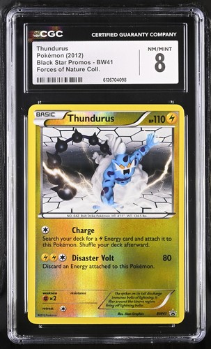 Thundurus graded CGC 8 for sale on eBay