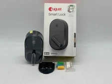 August Home Smart Lock - Keyless Home Entry with Your Smartphone - Dark Gray