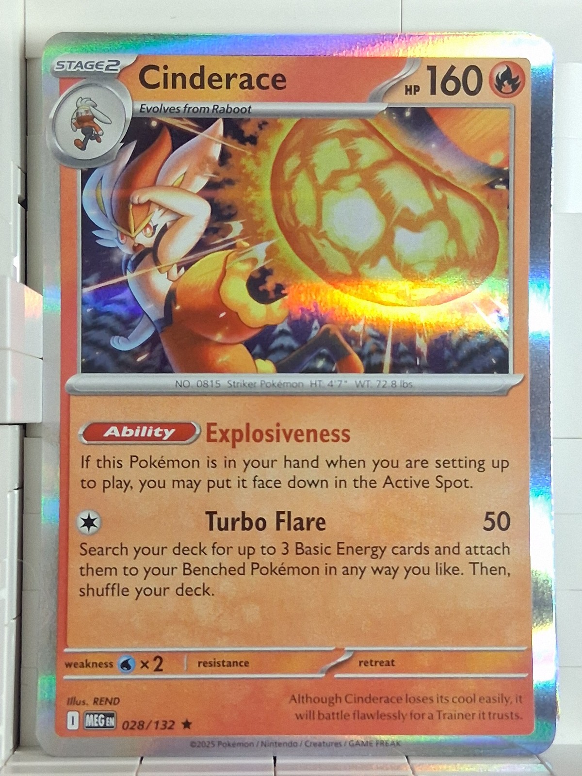 ME01: Mega Evolution #028/132 Cinderace