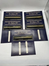 Benson & Hedges The Deluxe 100 Advertising Pen 1984 lot of 5 - NOS