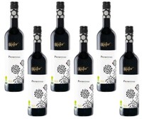 6X Käfer Bio Primitivo Rotwein Trocken - 0,75 L Flasche