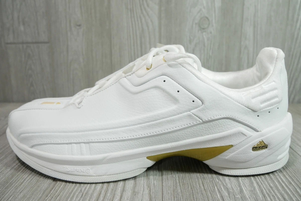 New Rare Vintage Adidas Jangle Trainer White Leather Shoes 2002