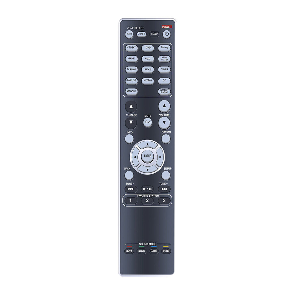 ALLIMITY RC024SR Sostituzione del Telecomando per Marantz AV Receiver NR1605 NR1606 NR1607 SR5009 SR5010 SR5011 NR1605/FB NR1605/N1B NR1605/N1SG NR1605/U1B