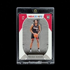 Precious Achiuwa RC 2020-21 NBA Hoops Basketball Rookie Card Miami Heat - #210