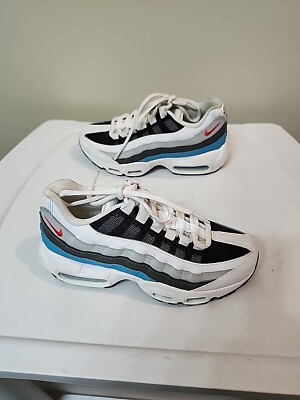 Nike Air Max 95 Recraft (GS) Kids Shoes White Chlorine Blue CJ3906