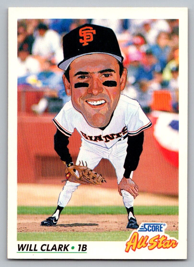 1992 Score - Will Clark #773 All-Star