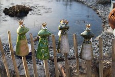 Kaizuca Frosch Garten Deko - Harz Figur Für Teich & Balkon