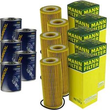 5x MANN-FILTER Ölfilter für Alfa Romeo 159 Sportwagon 2.4 JTDM Spider Fiat