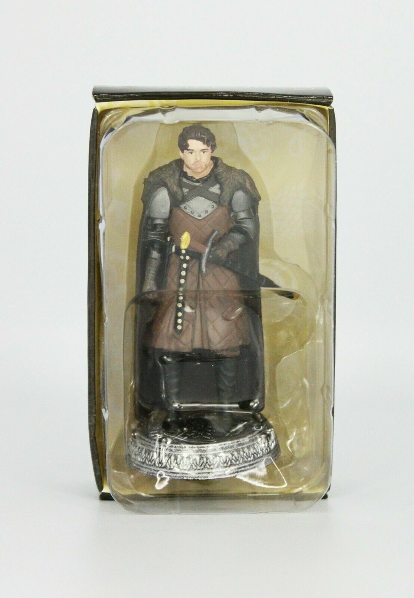 Eaglemoss Game of Thrones Figure Robb Stark (King in the North)RARE!!