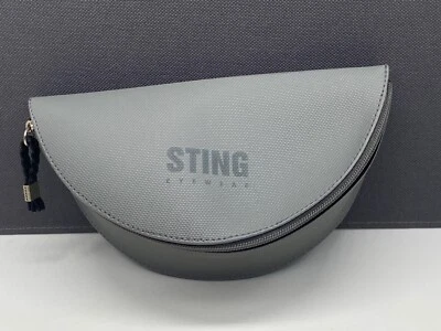 Sting Brillenetui Semi Hartschale Sonnenbrille Groß XL Vintage - Bild 1 von 4