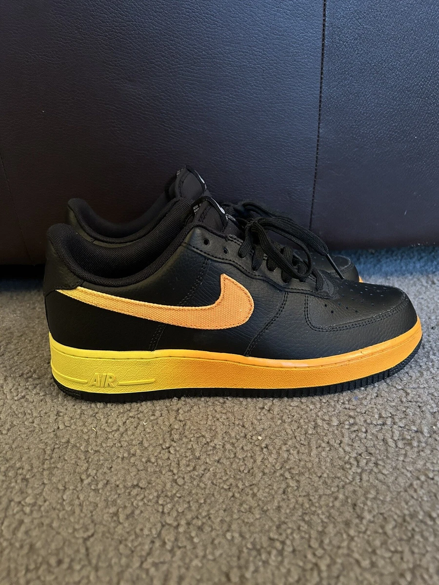 Nike air force 1 lv8 white/black/orange peel cheap