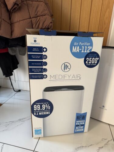 MEDIFY MA-112 AIR PURIFIER WITH MEDICAL GRADE H13 TRUE HEPA FILTER-232sqm COVERA - Picture 2 of 8