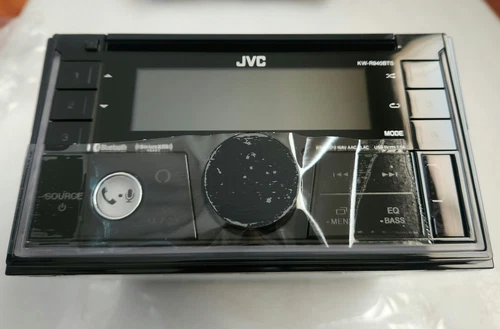 USED JVC KW-R940BTS Bluetooth In-Dash CD Media Receiver (UNIT ONLY) 