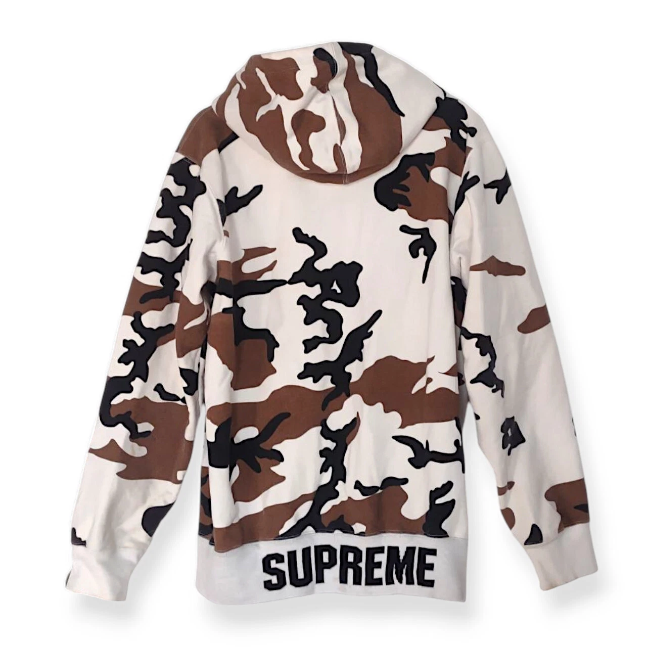 Veste à capuche zippée intégrale camouflage hiver rare Supreme made in Canada L unisexe