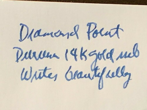 Diamond Point Lever Fill Fountain Pen (071020-116) - Picture 7 of 7
