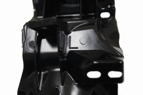 1998-2002 Pontiac Firebird Left LH Headlight Bracket New Black Metal 16523943 - Picture 4 of 5