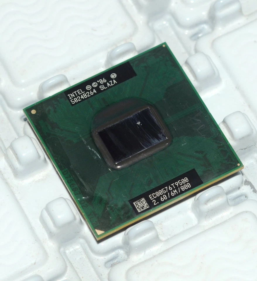 Intel Core 2 Duo T9500 2.6 GHz 6M Dual-Core CPU Processor SLAYX - Image 3 of 4