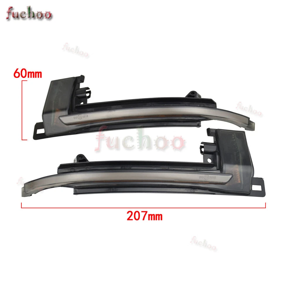 2pcs For Audi A3 8P A4 A5 B8 Q3 A6 C6 A8 LED Sequential Turn Signal Light - Изображение 4 из 4