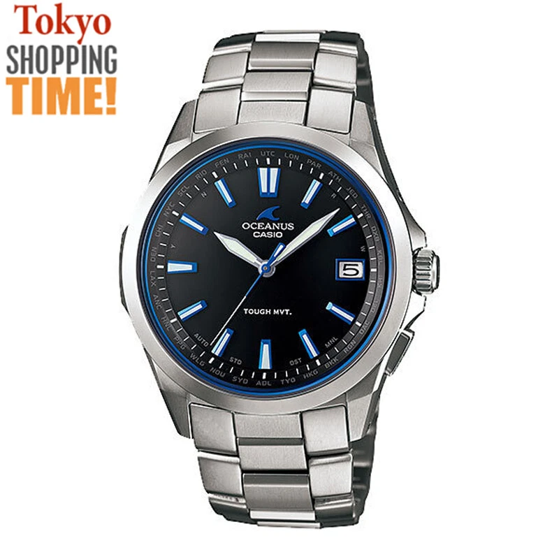 Casio Oceanus OCW-S100-1AJF Titanio Radio Solar Analógico Reloj Hombre Hecho en Japón