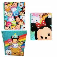 3 DISNEY TSUM TSUM MICKEY School 1-Subject Spiral Theme Book 50 sheets Notebooks