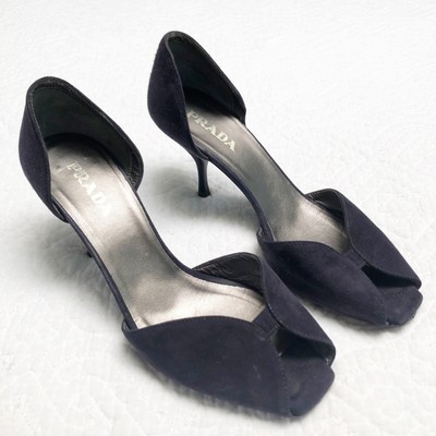 prada open toe heels