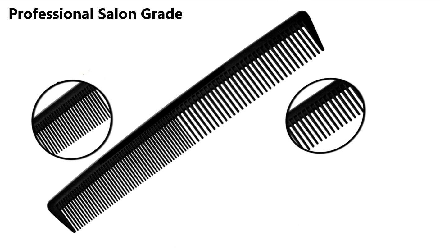Professional Hair Cutting Carbon Barber Comb Salon Styling Tool UK**Wholesale**
