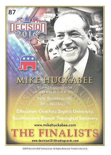 👀2016 Decision Political cards- "BASE #1 - #110 + INSERTS"!! - YOU PICK!!📈 - Picture 182 of 230