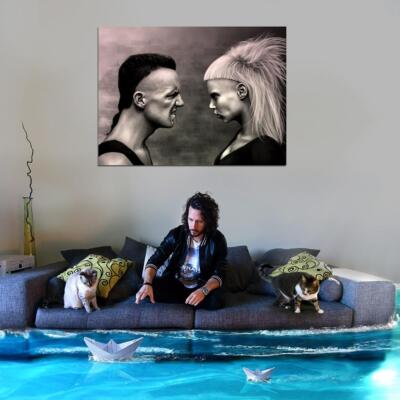 V3870 Die Antwoord Painting Art Yolandi Visser Ninja Decor WALL