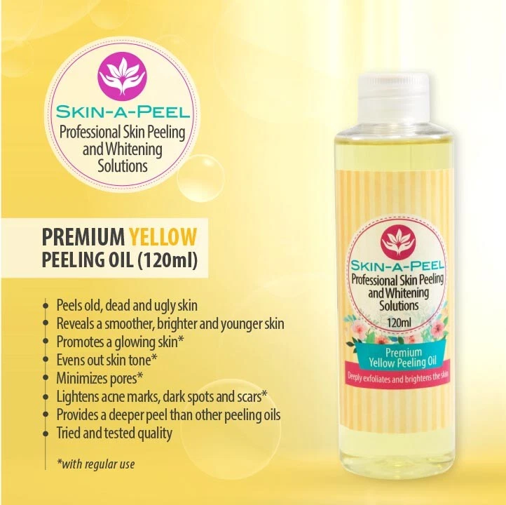 Skin-A-Peel Premium Yellow Peeling Oil Lightening + Exfoliating ( ITEM IN USA ) - Image 3 of 4