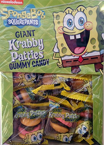 Bob Esponja Pantalones Cuadrados Gigantes Cangrejo Caramelo Gomoso (Paquete de 36) - Imagen 2 de 4