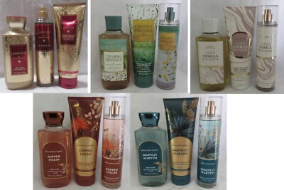 Bath & Body Works Body Wash Ultimate Hydration Cream Mist Lot Set of 3 u pick
