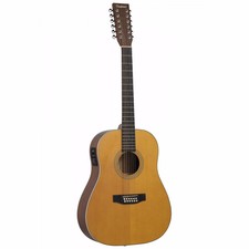 1 Guitar By Tanglewood, 12-string Model Tw40-12 Sdane & Case Normally £1028.00